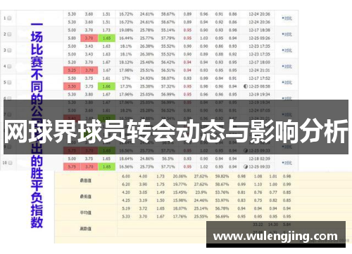 网球界球员转会动态与影响分析